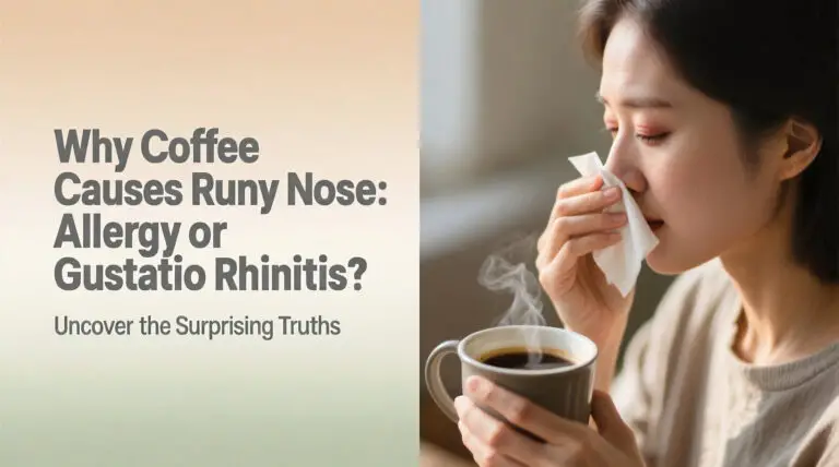 Why Coffee Causes Runny Nose: Allergy or Gustatory Rhinitis?