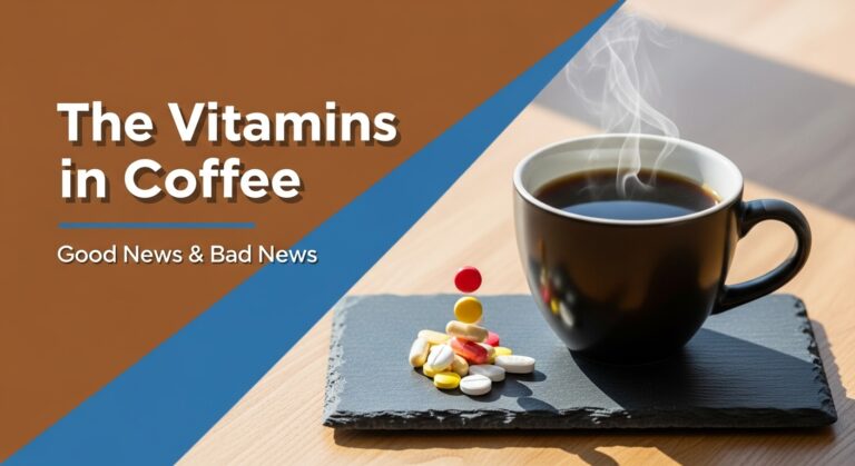 The Vitamins in Coffee: Good News & Bad News 4 The Vitamins in Coffee: Good News & Bad News