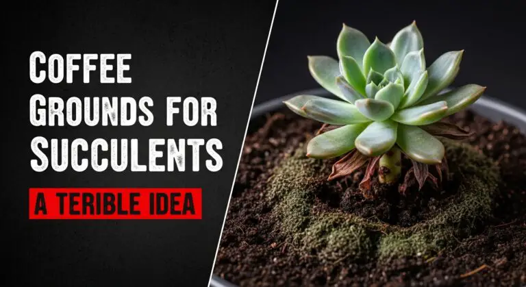 Coffee Grounds for Succulents: A Terrible Idea 1 Coffee Grounds for Succulents: A Terrible Idea