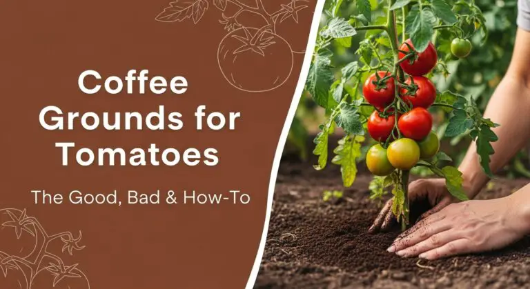 Coffee Grounds for Tomatoes: The Good, Bad & How-To