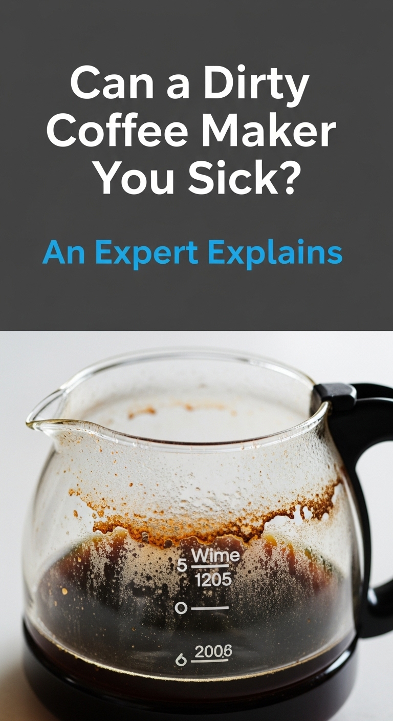 can a dirty coffee maker make you sick