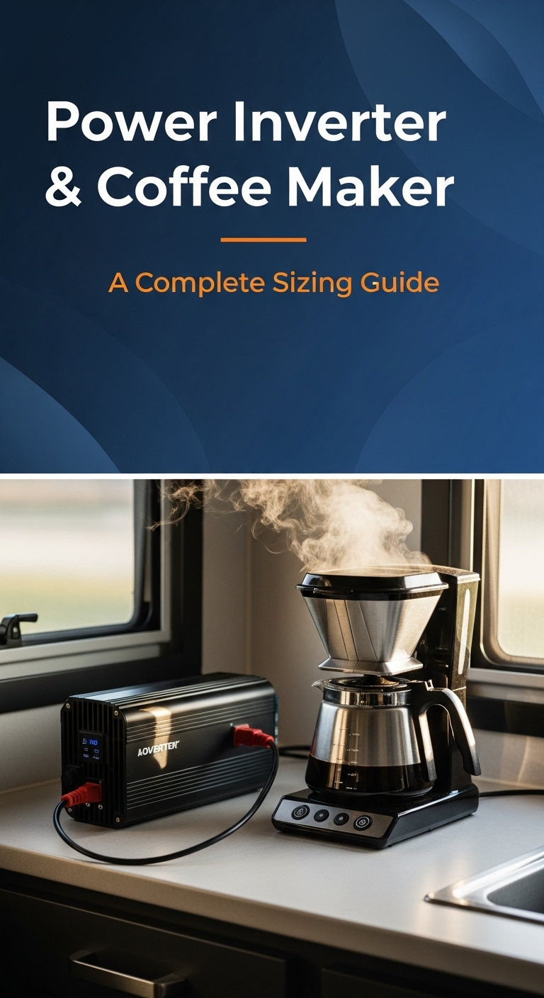 can a power inverter run a coffee maker