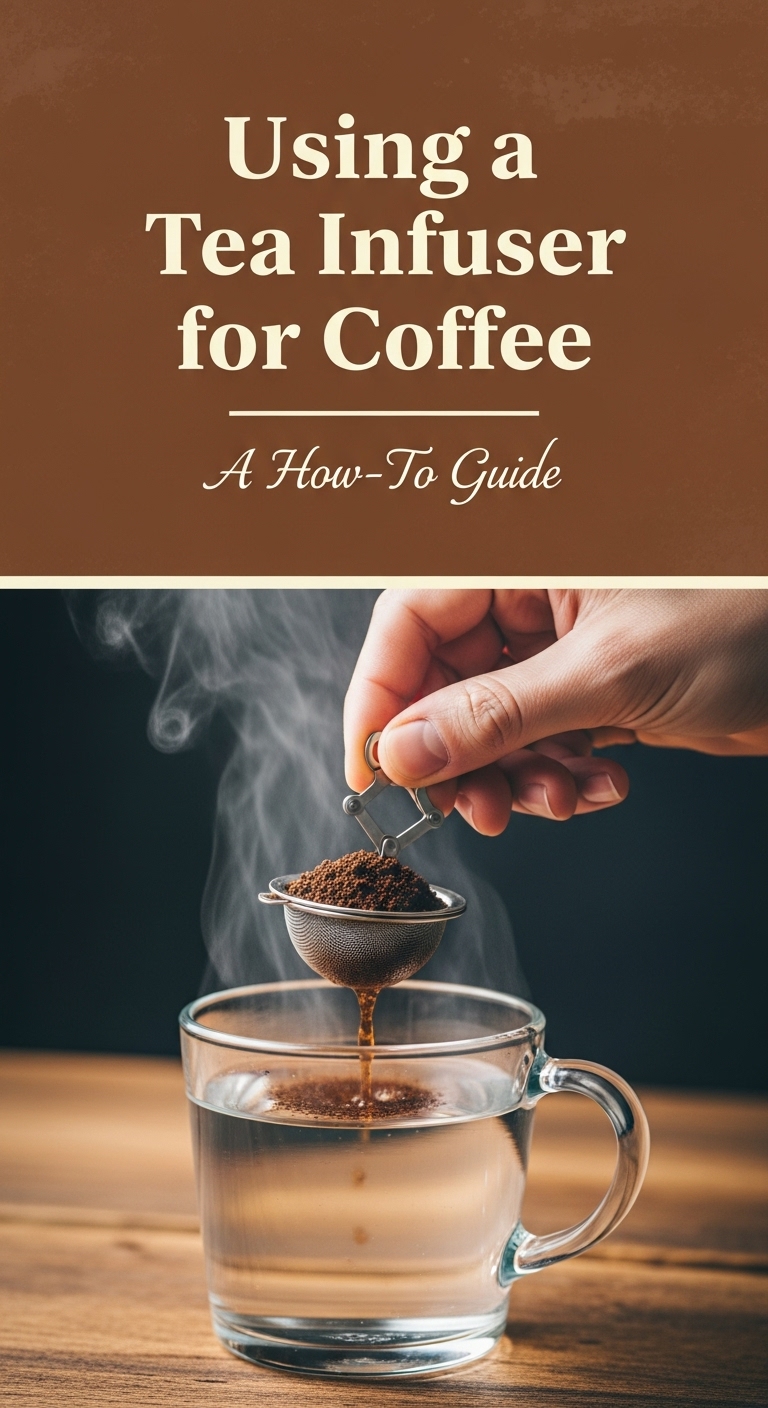 can a tea infuser be used for coffee