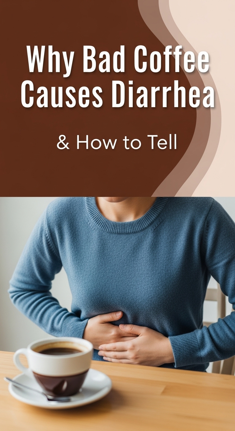 can bad coffee give you diarrhea