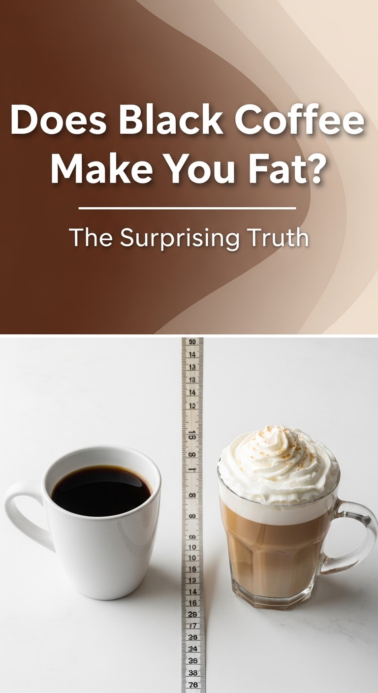 can black coffee make you fat