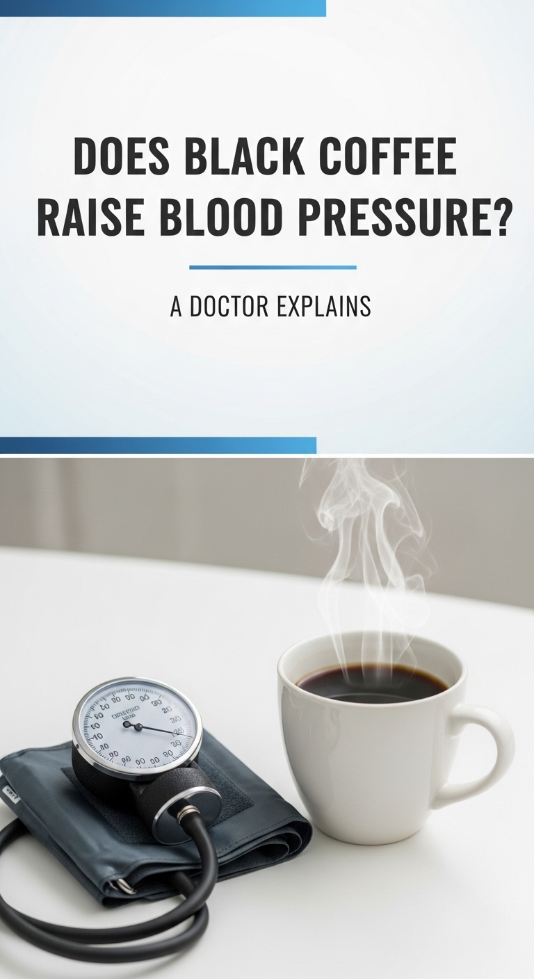 can black coffee raise blood pressure