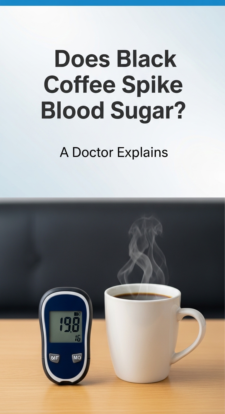 can black coffee spike blood sugar