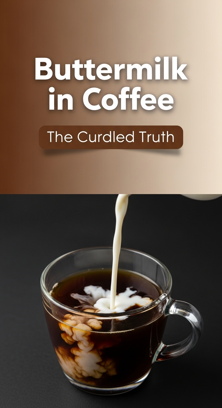 can buttermilk be used in coffee