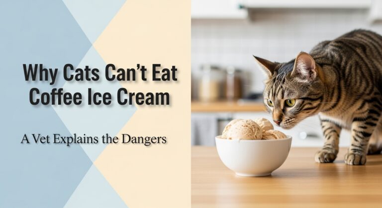 Why Cats Can't Eat Coffee Ice Cream: A Vet Explains