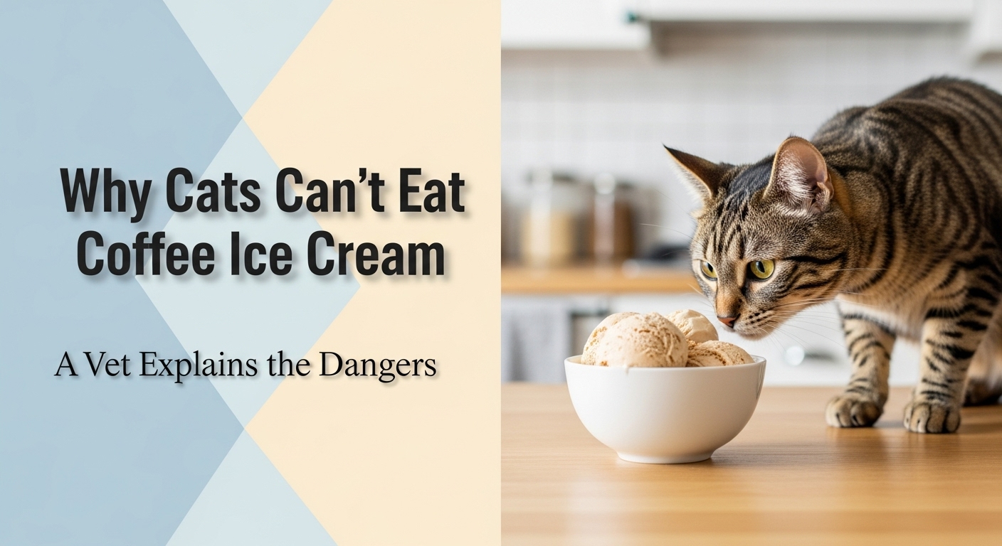 Why Cats Can't Eat Coffee Ice Cream: A Vet Explains