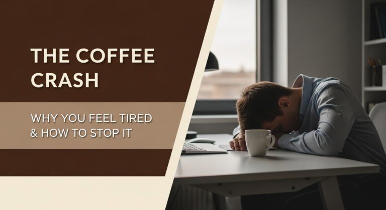 The Coffee Crash: Why Coffee Makes You Tired & How to Stop It