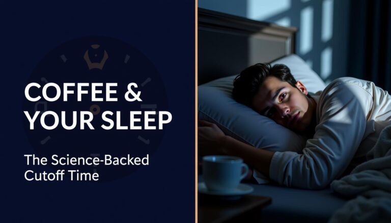 Coffee & Your Sleep: The Science-Backed Cutoff Time
