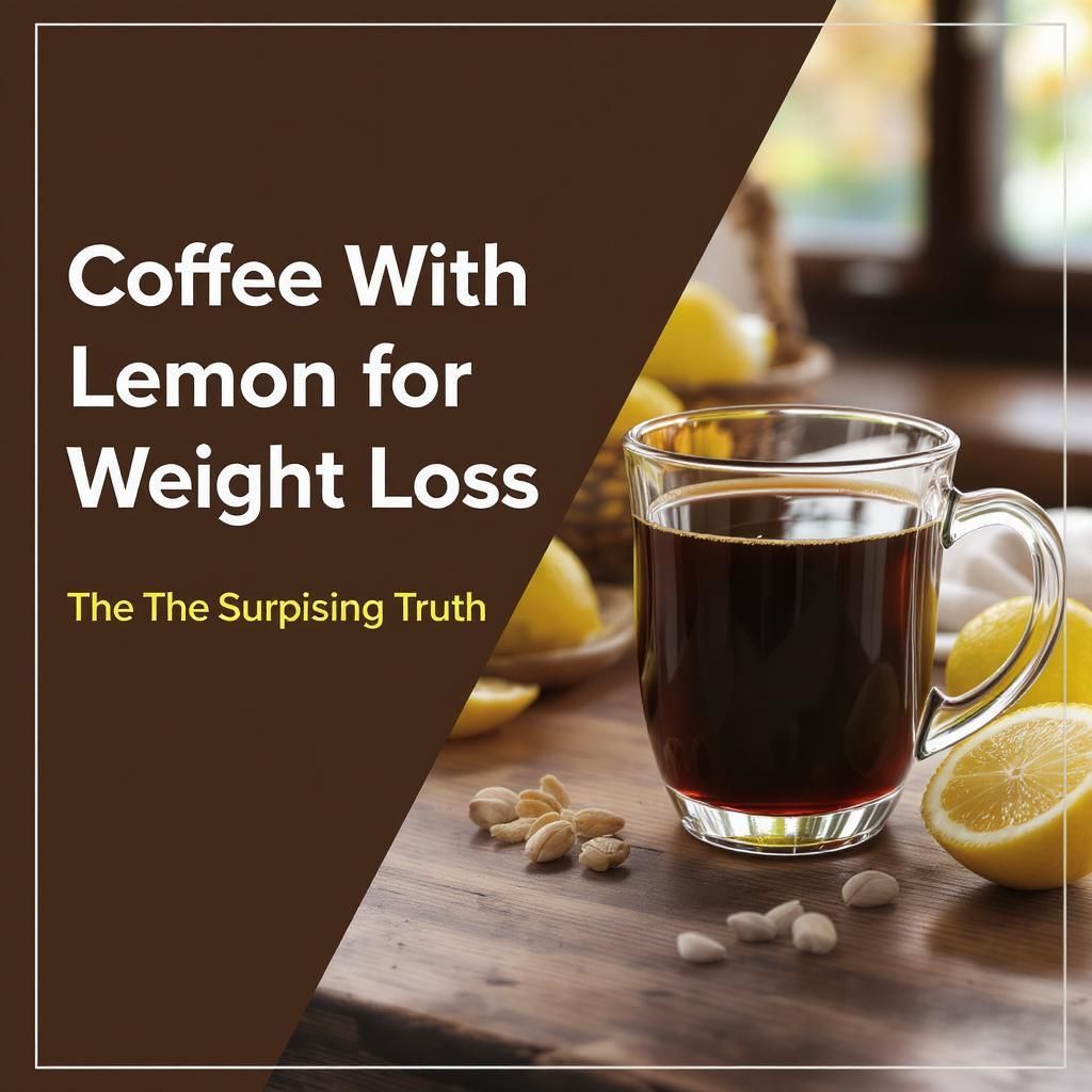 A woman adding a lemon slice to her cup of coffee, contemplating whether can coffee and lemon help lose weight.