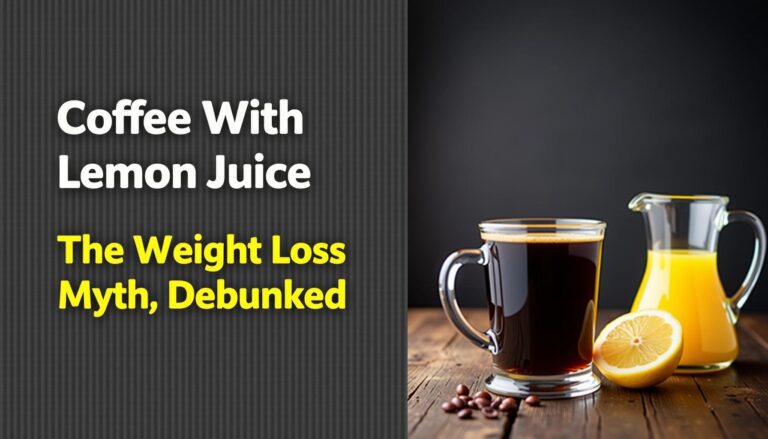 Coffee With Lemon Juice: The Truth About This Weight Loss Myth