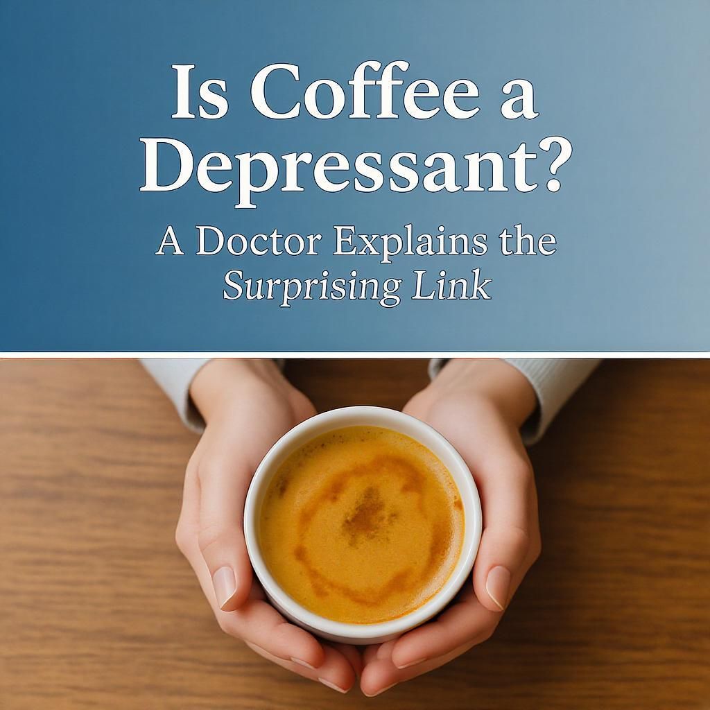 A detailed chart explaining how can coffee be a depressant
