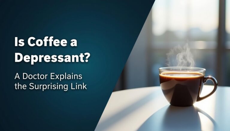 Is Coffee a Depressant? A Doctor Explains the Surprising Link