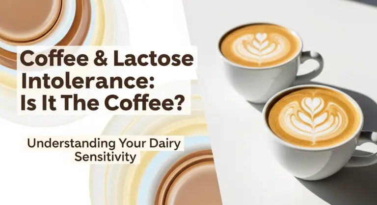 Coffee & Lactose Intolerance: Is It The Coffee?