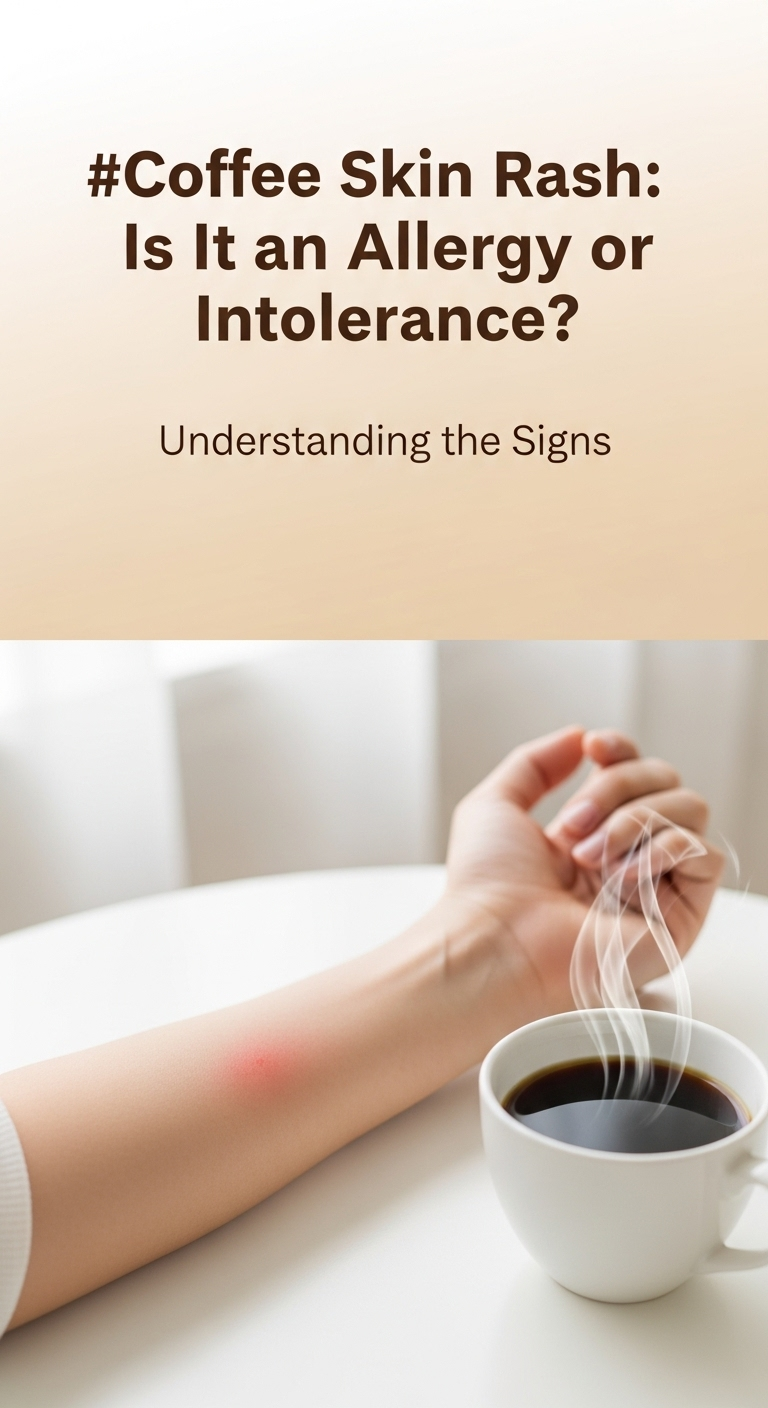 can coffee cause skin rash