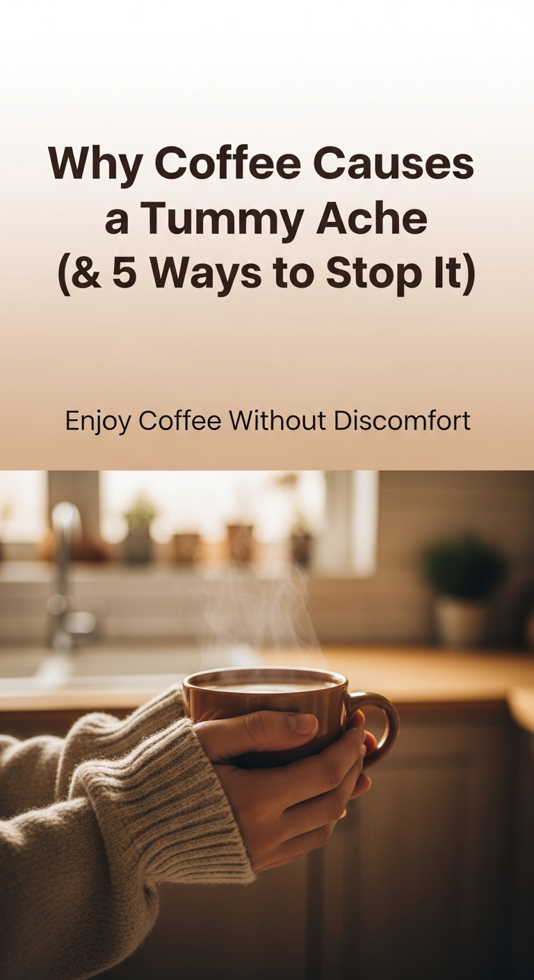 can coffee cause tummy ache