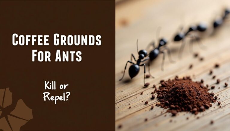 Coffee Grounds for Ants: Does It Kill or Just Repel?