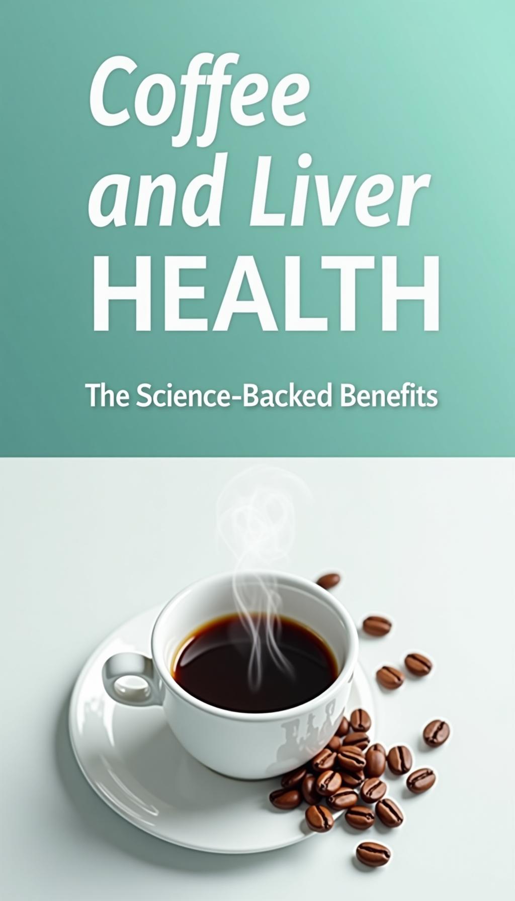 A cup of black coffee on a wooden table, suggesting the health benefits related to the topic of can coffee help your liver