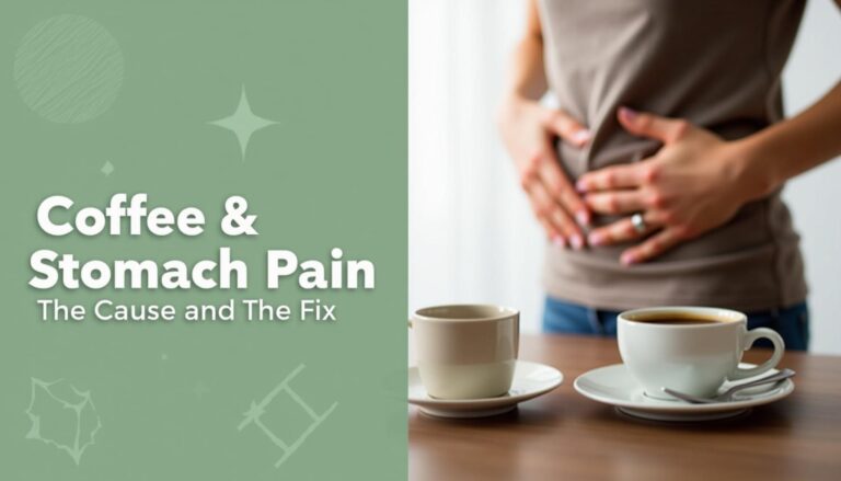 Coffee & Stomach Pain: The Cause and The Fix