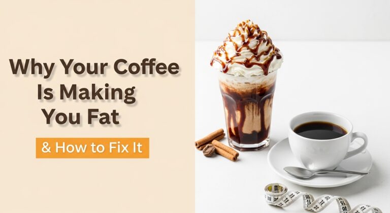 Why Your Coffee Is Making You Fat (& How to Fix It)