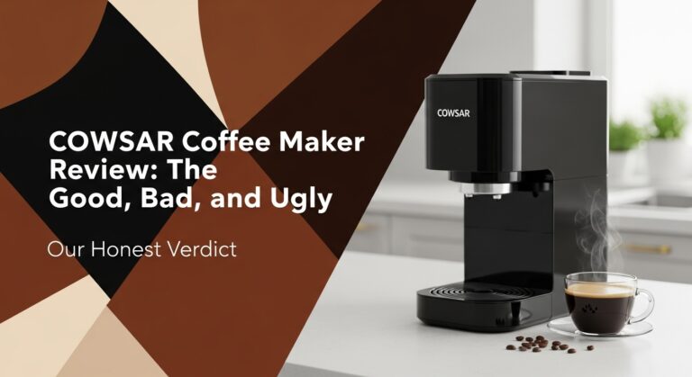 COWSAR Coffee Maker Review: The Good, Bad, and Ugly [year]