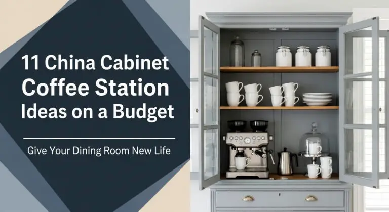 11 China Cabinet Coffee Station Ideas on a Budget [year]