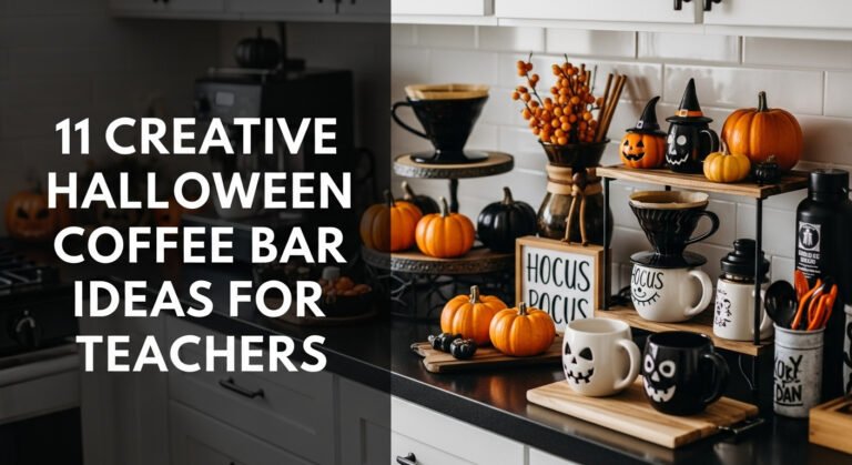 11 Creative Halloween Coffee Bar Ideas for Teachers