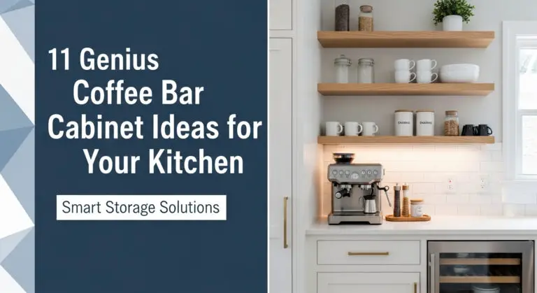 11 Genius Coffee Bar Cabinet Ideas for Your Kitchen [year]
