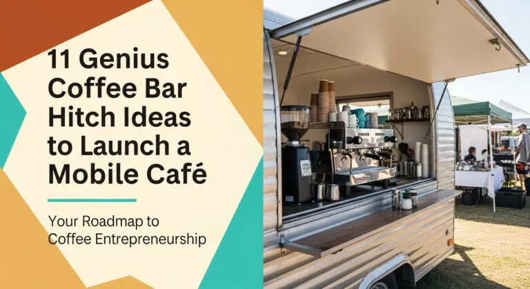 11 Genius Coffee Bar Hitch Ideas to Launch a Mobile Cafe
