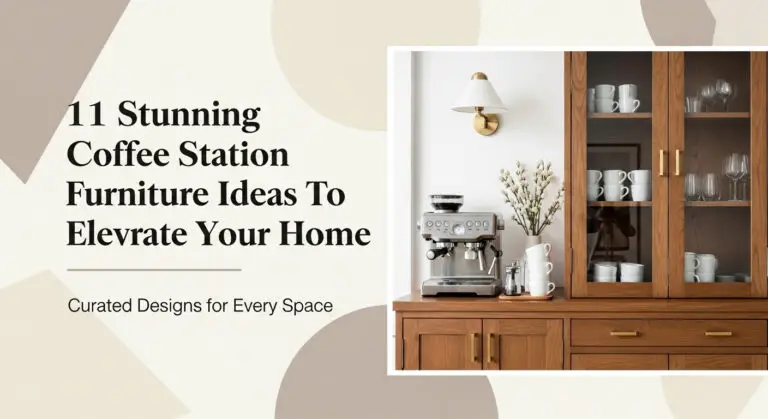 11 Stunning Coffee Station Furniture Ideas To Elevate Your Home