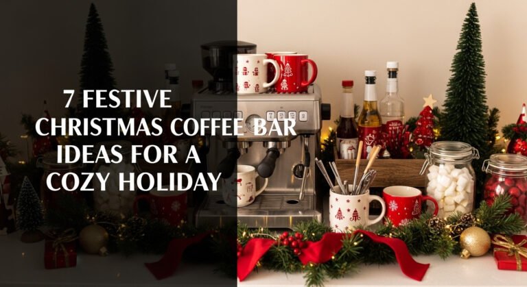 7 Festive Christmas Coffee Bar Ideas for a Cozy Holiday [year]