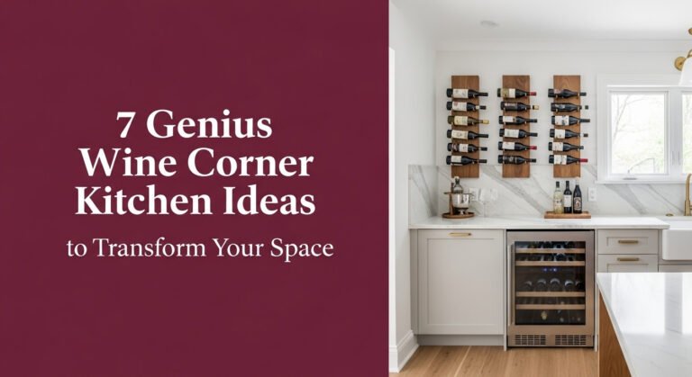 7 Genius Wine Corner Kitchen Ideas to Transform Your Space 1 7 Genius Wine Corner Kitchen Ideas to Transform Your Space