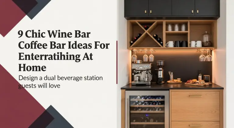9 Chic Wine Bar Coffee Bar Ideas For Entertaining At Home 2 9 Chic Wine Bar Coffee Bar Ideas For Entertaining At Home
