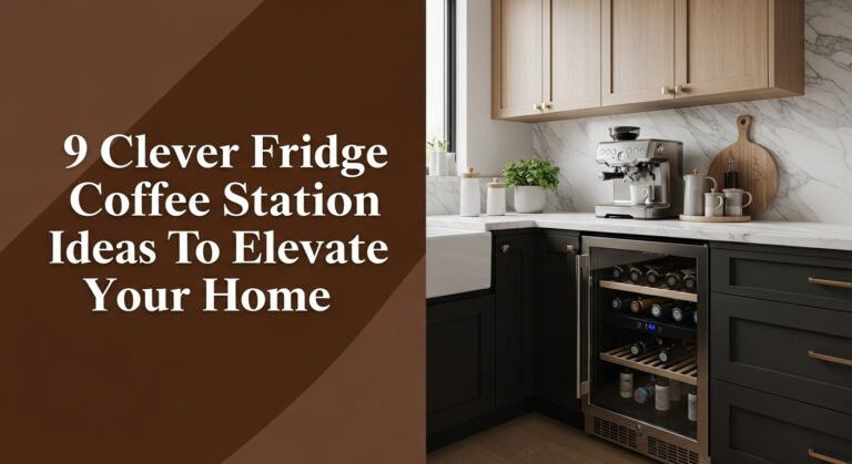 9 Clever Fridge Coffee Station Ideas To Elevate Your Home 4 9 Clever Fridge Coffee Station Ideas To Elevate Your Home