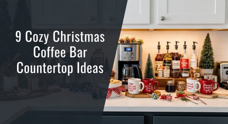 9 Cozy Christmas Coffee Bar Countertop Ideas for [year]
