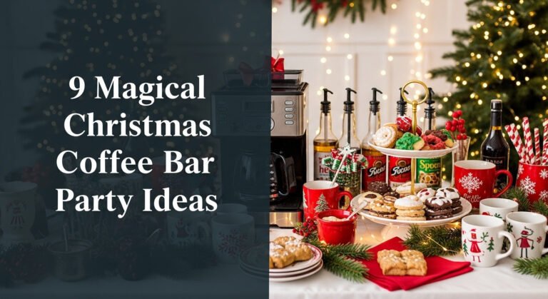 9 Magical Christmas Coffee Bar Party Ideas for [year]