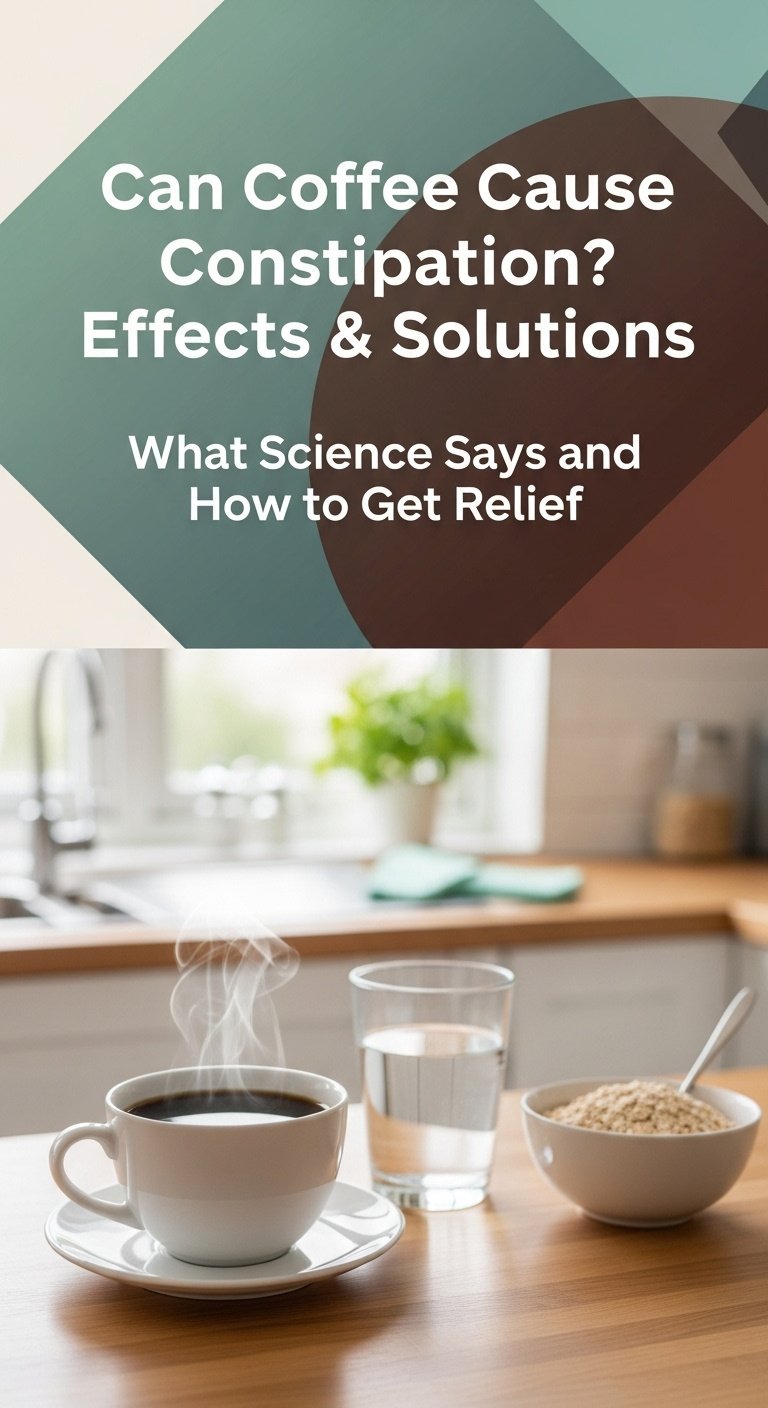 can coffee lead to constipation