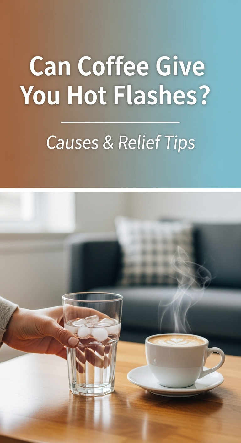 can coffee give you hot flashes