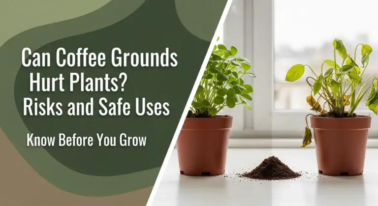 Can Coffee Grounds Hurt Plants? Risks and Safe Uses