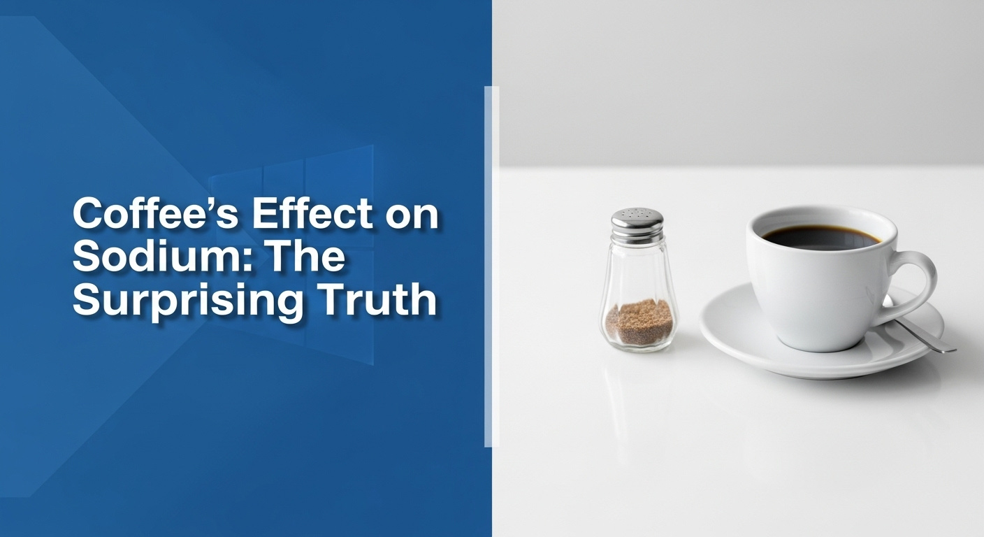 Coffee's Effect On Sodium The Surprising Truth