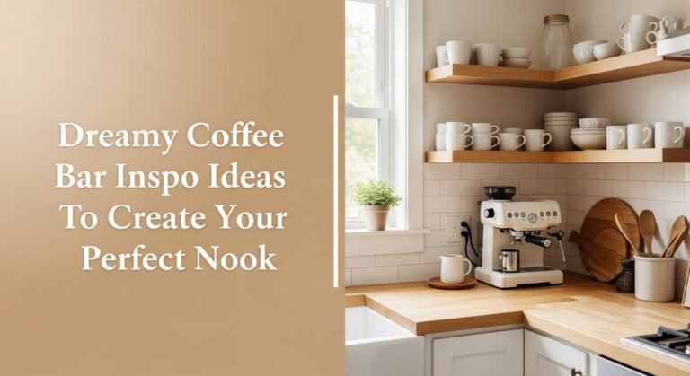 Dreamy Coffee Bar Inspo Ideas To Create Your Perfect Nook 7 Dreamy Coffee Bar Inspo Ideas To Create Your Perfect Nook