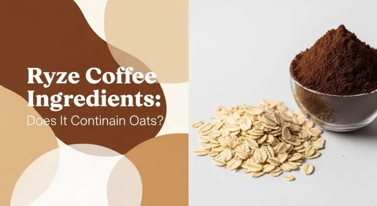 Ryze Coffee Ingredients: Does It Contain Oats?