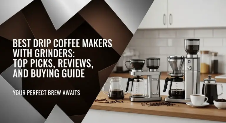 Best Drip Coffee Makers with Grinders: Top Picks, Reviews, and Buying Guide 3 Best Drip Coffee Makers with Grinders: Top Picks, Reviews, and Buying Guide