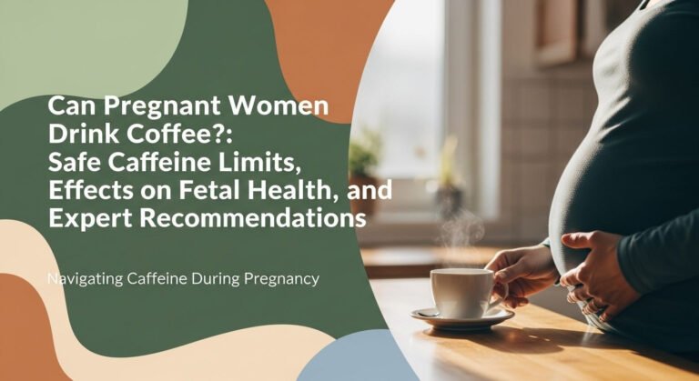 Can Pregnant Women Drink Coffee?: Safe Caffeine Limits, Effects on Fetal Health, and Expert Recommendations