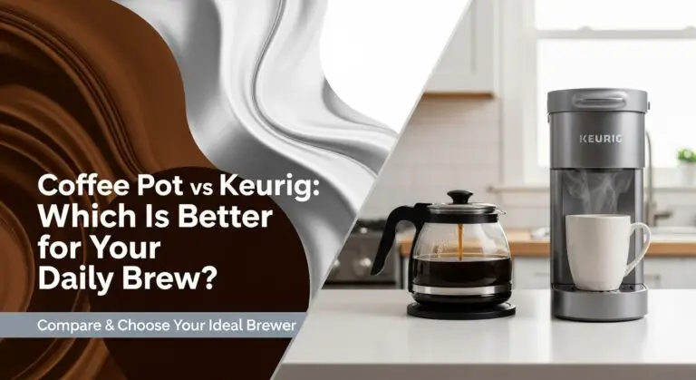 Coffee Pot vs Keurig: Which Is Better for Your Daily Brew?