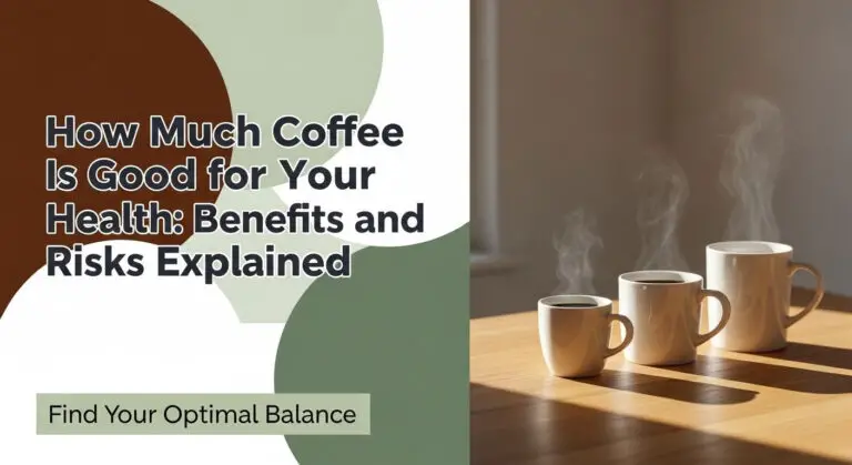 How Much Coffee Is Good for Your Health: Benefits and Risks Explained 4 How Much Coffee Is Good for Your Health: Benefits and Risks Explained
