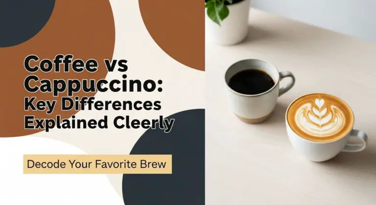 Coffee vs Cappuccino: Key Differences Explained Clearly 9 Coffee vs Cappuccino: Key Differences Explained Clearly